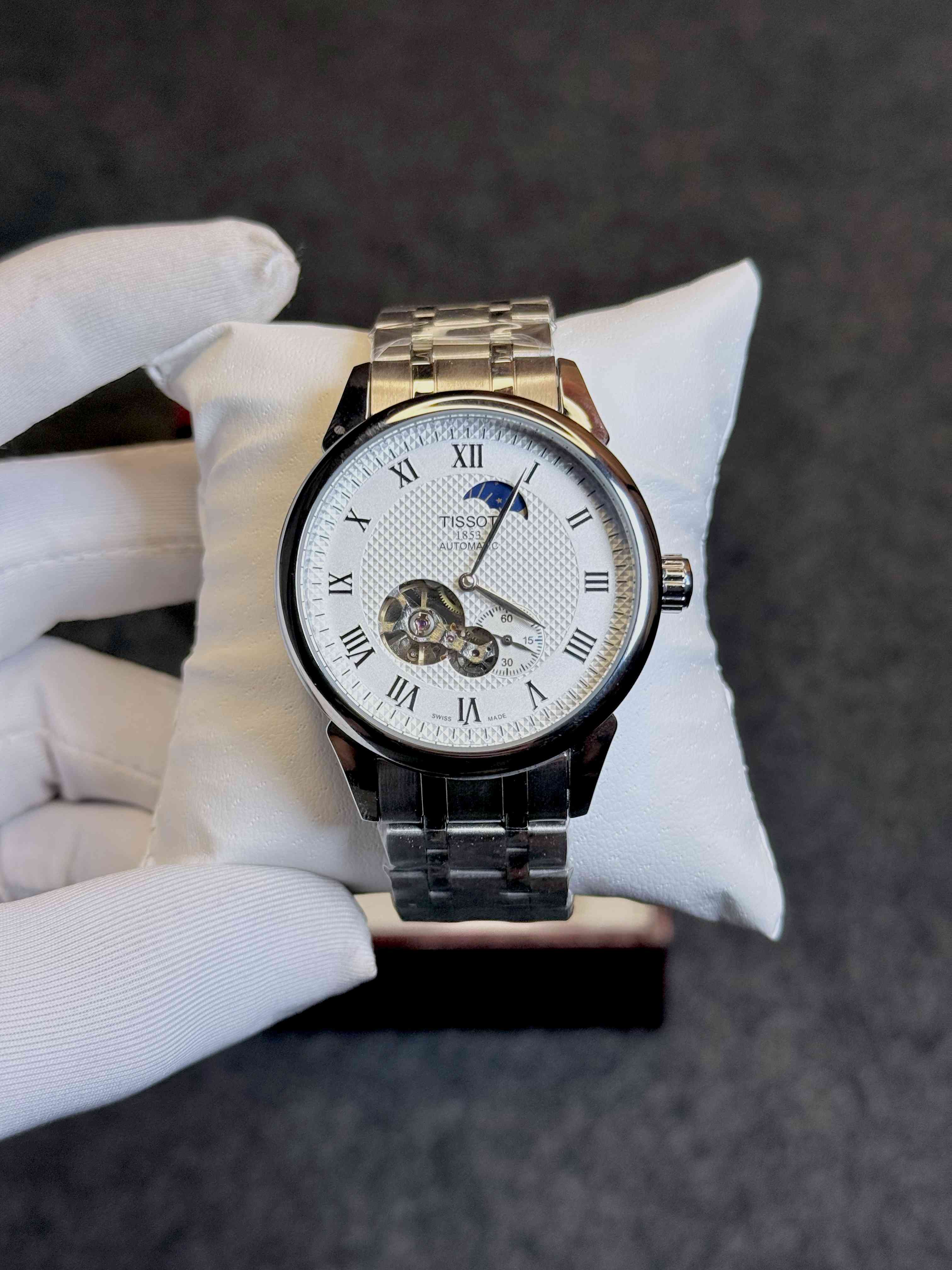 Tissot Tradition Open Heart Moonphase